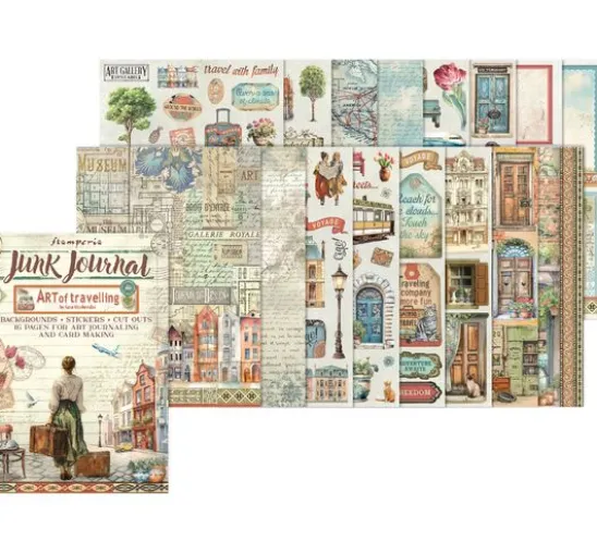 Junk Journal Book "Art of Travelling"