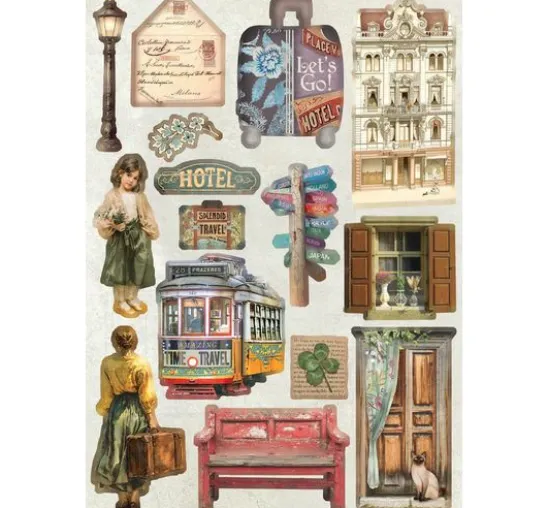 Junk Journal Book "Art of Travelling"