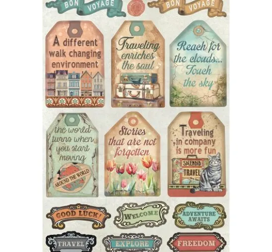 Junk Journal Book "Art of Travelling"