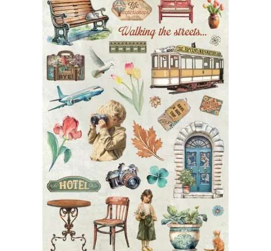 Junk Journal Book "Art of Travelling"