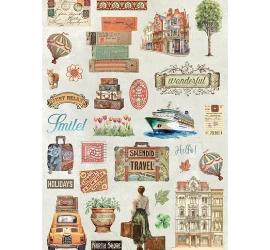 Junk Journal Book "Art of Travelling"