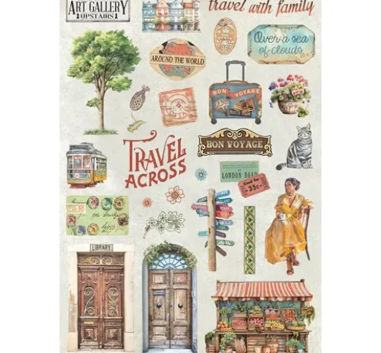 Junk Journal Book "Art of Travelling"