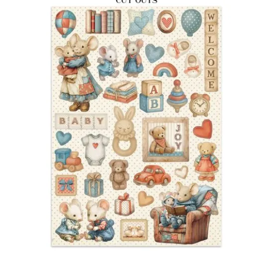 Junk Journal Book "Baby"