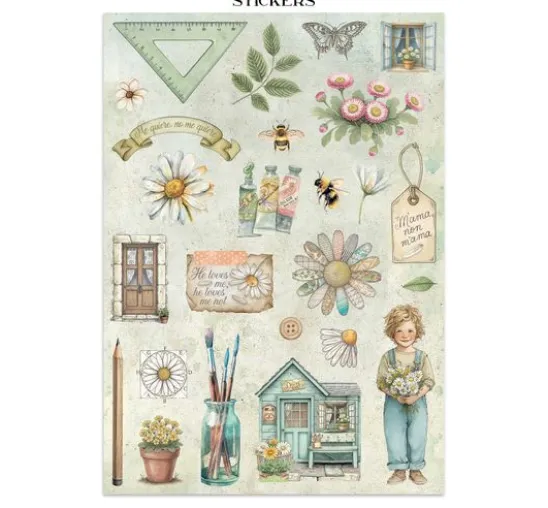 Junk Journal Book "Daisy Art"