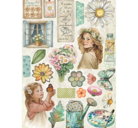 Junk Journal Book "Daisy Art"