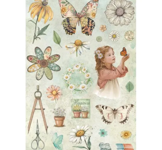 Junk Journal Book "Daisy Art"
