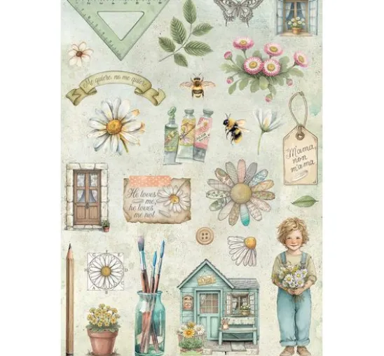 Junk Journal Book "Daisy Art"