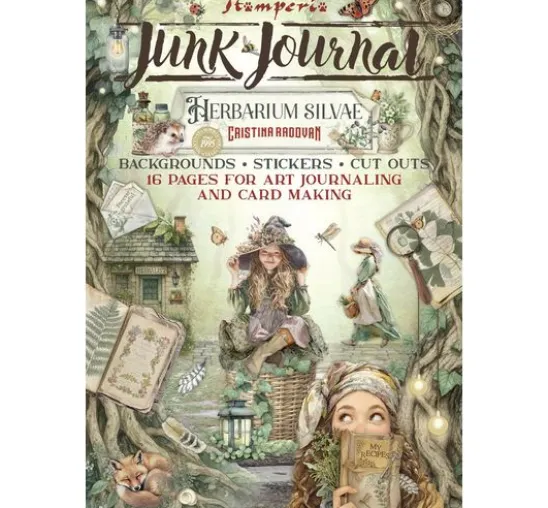 Junk Journal Book "Herbarium Silvae"
