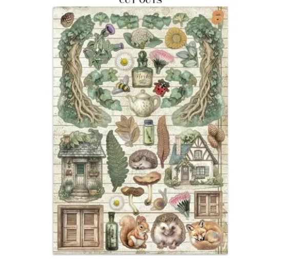 Junk Journal Book "Herbarium Silvae"