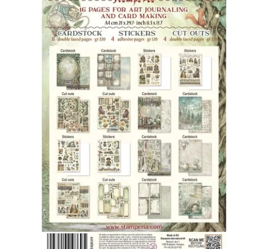 Junk Journal Book "Herbarium Silvae"