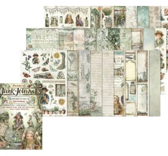 Junk Journal Book "Herbarium Silvae"