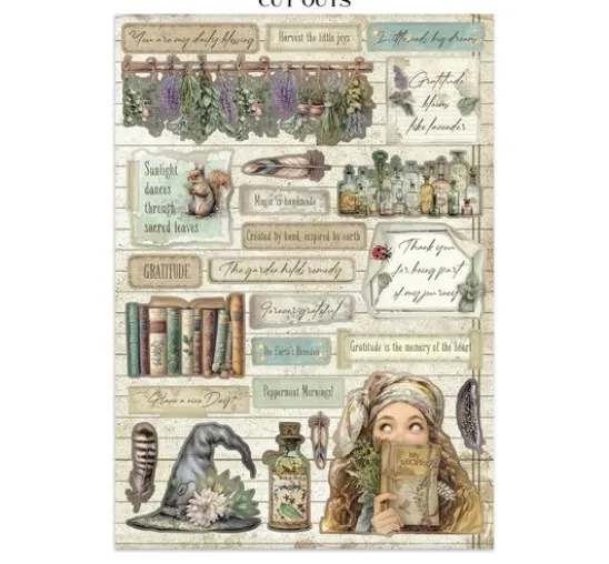 Junk Journal Book "Herbarium Silvae"