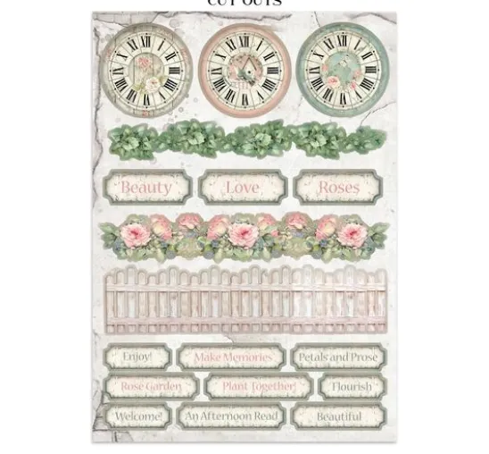Junk Journal Book "House of Roses"
