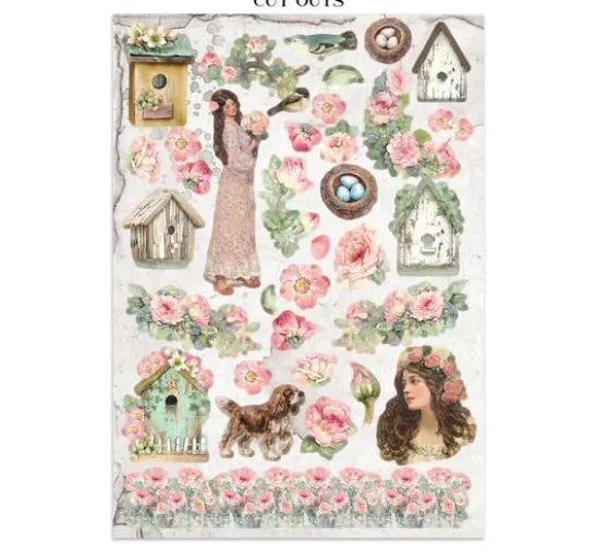 Junk Journal Book "House of Roses"