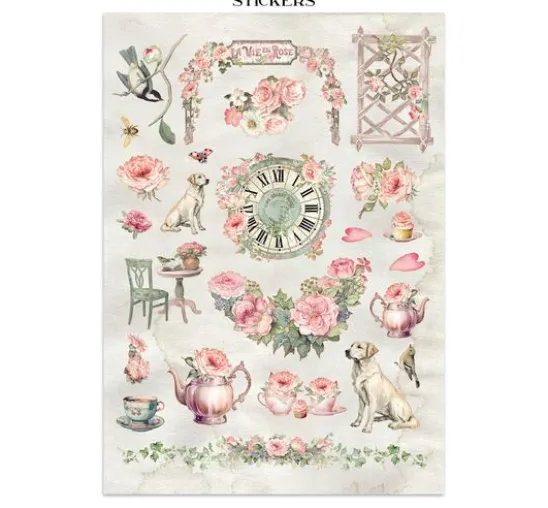 Junk Journal Book "House of Roses"