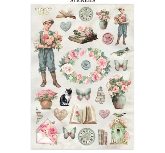 Junk Journal Book "House of Roses"