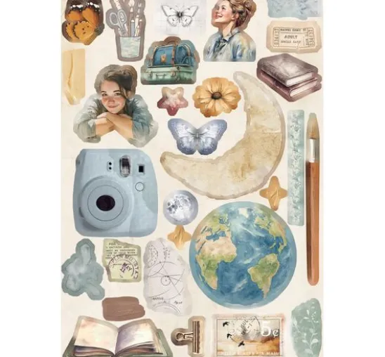 Junk Journal Book "Secret Diary"