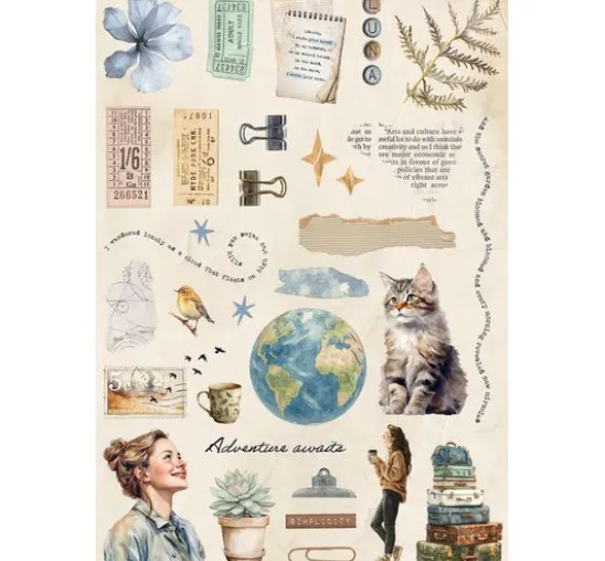 Junk Journal Book "Secret Diary"