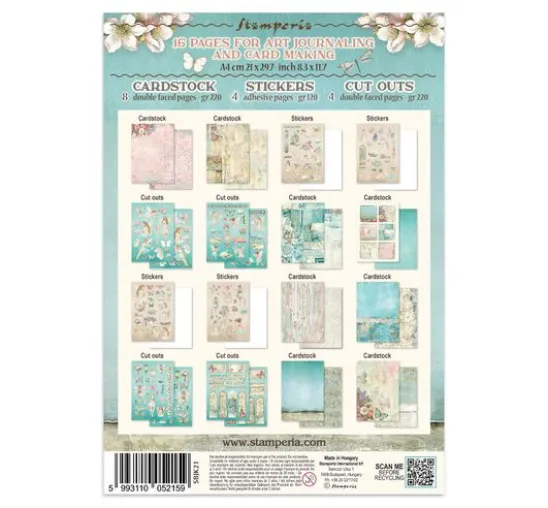 Junk Journal Book "Wonderland"
