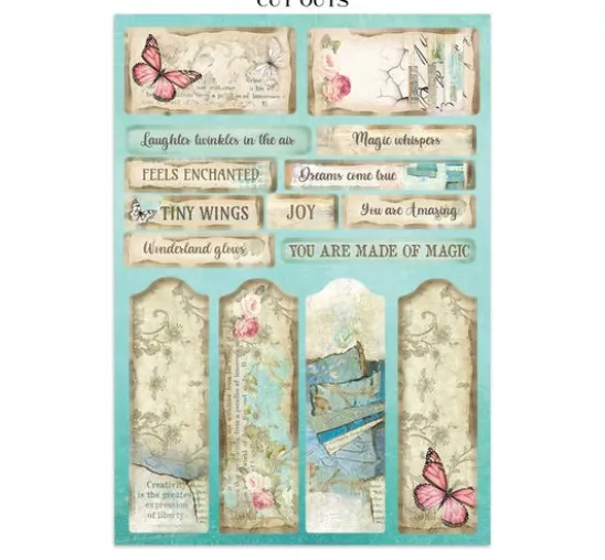 Junk Journal Book "Wonderland"