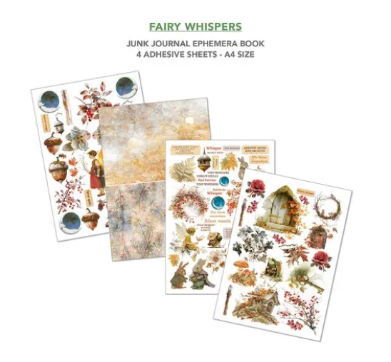 Junk Journal & Ephemera Book "Fairy Whisper"