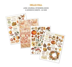 Junk Journal & Ephemera Book "Hello Fall"