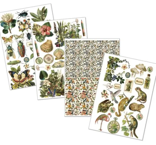 Junk Journal & Ephemera Book "Jungle Vibes"