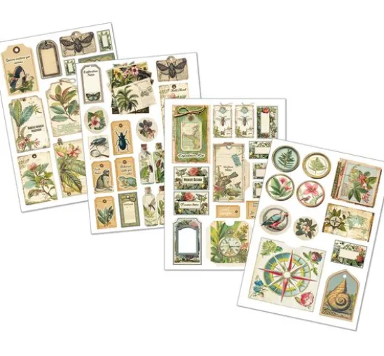 Junk Journal & Ephemera Book "Jungle Vibes"