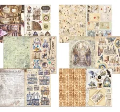 Junk Journal & Ephemera Book "Wizard Academy"