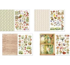 Junk Journal & Ephemera Book "Woodland Party"