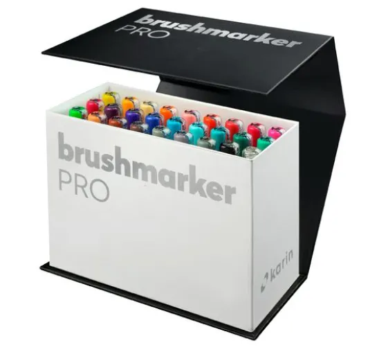Karin Brushmarker PRO Mini Box 26 colours + blender set