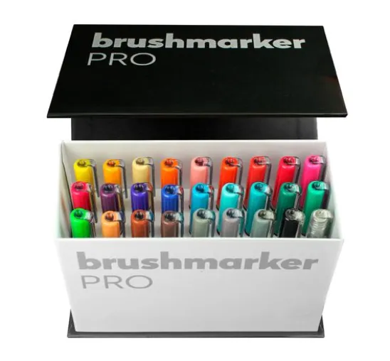 Karin Brushmarker PRO Mini Box 26 colours + blender set