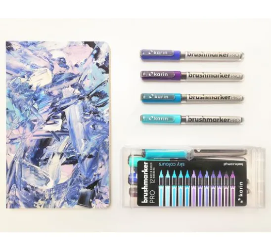 Karin Brushmarker PRO Set, 12 Farben