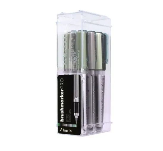 Karin Brushmarker PRO Set, 12 Farben