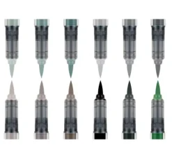 Karin Brushmarker PRO Set, 12 Farben