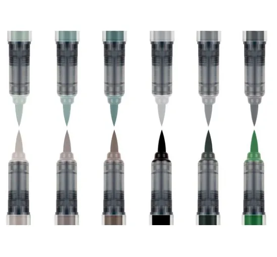 Karin Brushmarker PRO Set, 12 Farben