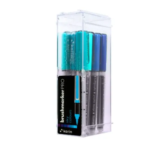 Karin Brushmarker PRO Set, 12 Farben