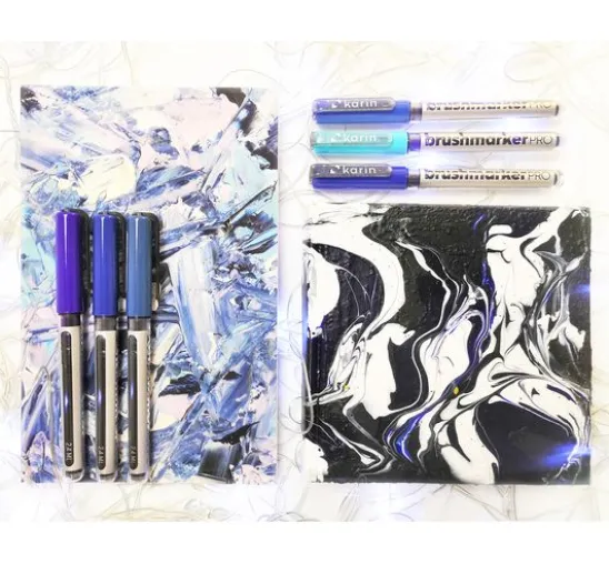 Karin Brushmarker PRO Set, 12 Farben