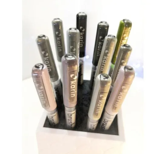 Karin Brushmarker PRO Set, 12 Farben