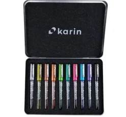 Karin Decobrush Metallic, 10 colours set
