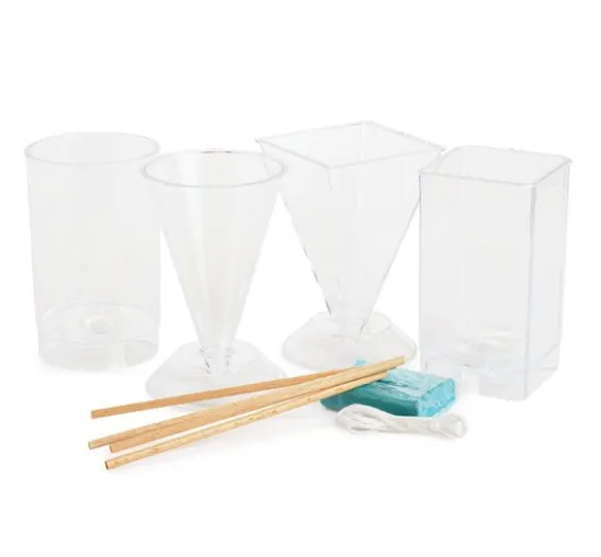 Kerzen-Giessformen, 4er-Set