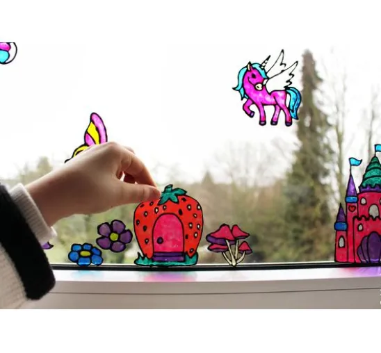 KiDS Window Color "Glitzerfee", 10 x 25 ml