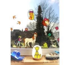 KiDS Window Color "Ponyhof", 6 x 25 ml