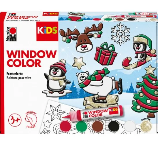 KiDS Window Color "Winterspaß", 6 x 25 ml