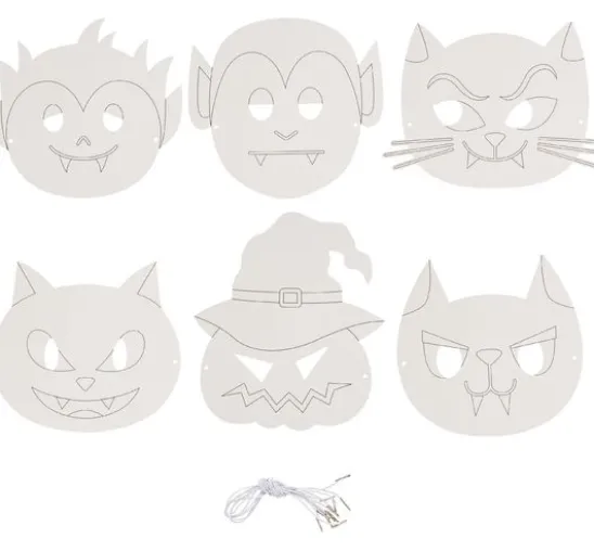 Kinder-Masken "Halloween"