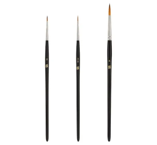 Kolinex Synthetik Pinsel "Superfein", 3er-Set