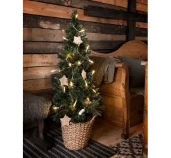 Konstsmide LED Mini Lichterkette mit Schalter, 20 warmweiße Dioden