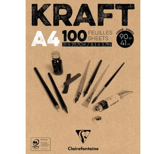 Kraftpapier-Block