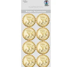 Kreativ-Accessoires "Kelch gold"
