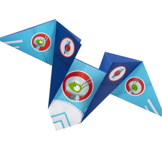 Kreativ-Box Origami "Flugzeuge und Raketen"